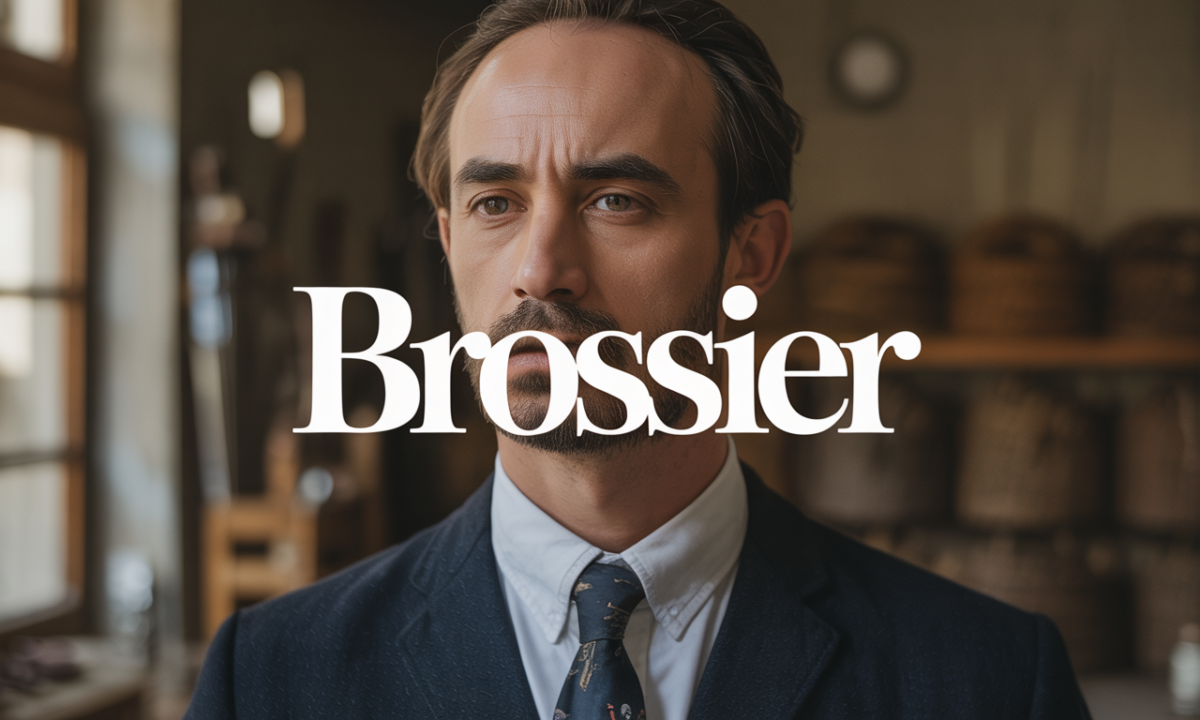 Illustration de Brossier, Noms de famille