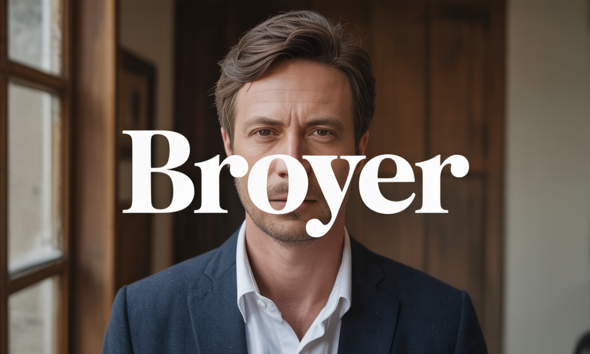 Illustration de Broyer, Noms de famille