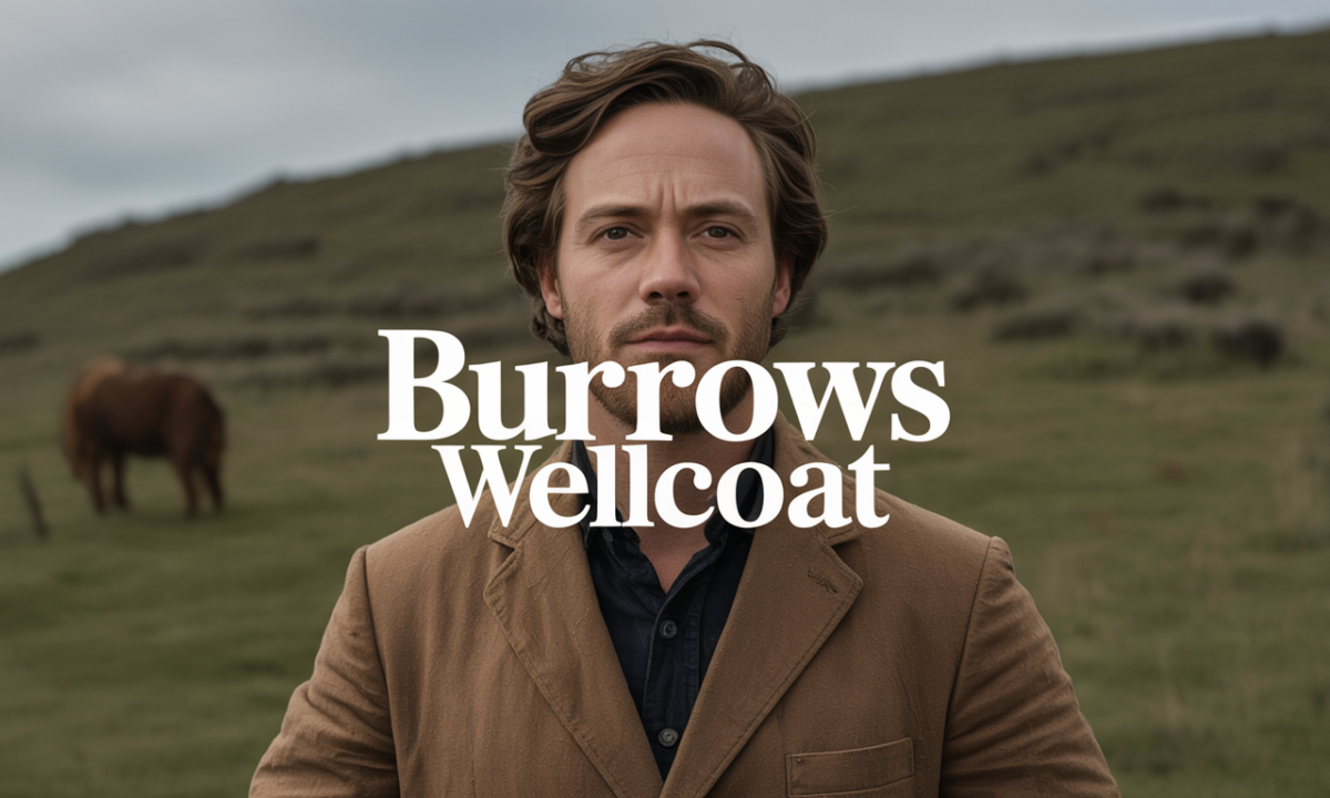 Illustration liée à l’origine et à l’histoire du nom de famille Burrows Wellcoat