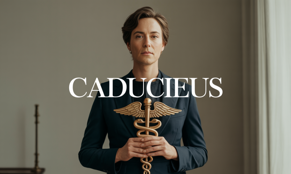 Illustration liée à l’origine et à l’histoire du nom de famille Caduceau