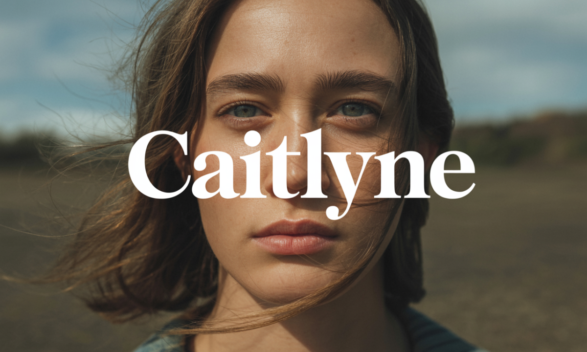 Illustration de Caitlyne, Prénoms