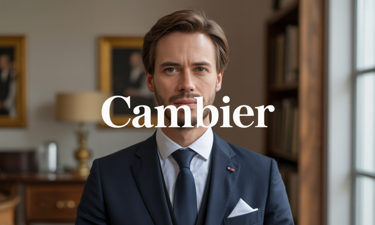 Illustration de Cambier, Noms de famille