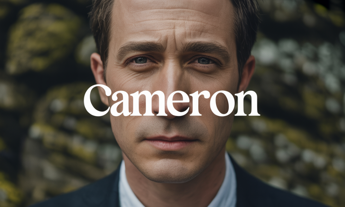 Illustration symbolique liée à l’origine du prénom Cameron