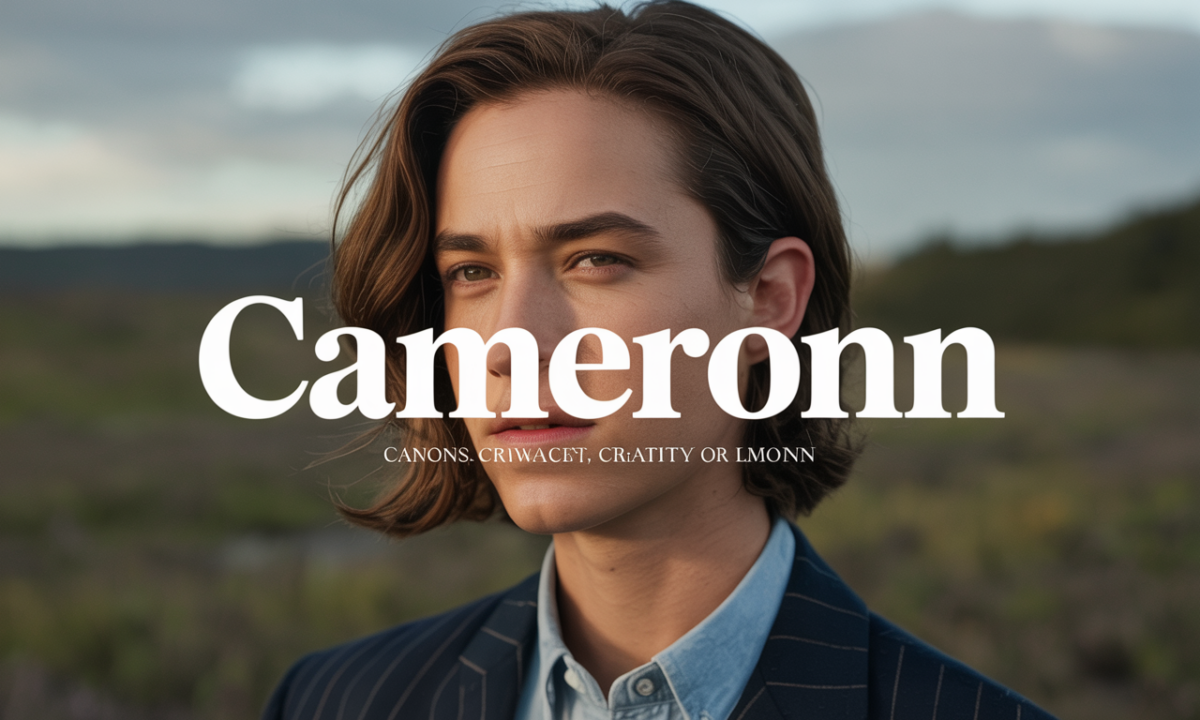 découvrez cameronn, une marque innovante alliant qualité et style pour répondre à toutes vos attentes.