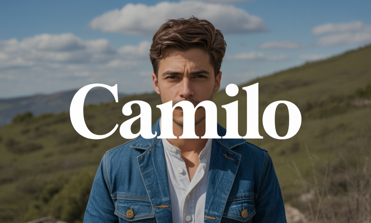 Illustration de Camilo, Prénoms