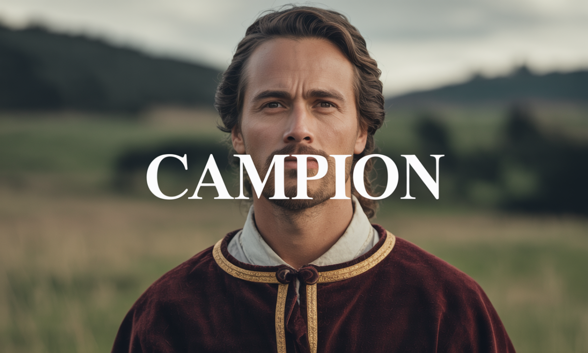 Illustration de Campion, Noms de famille