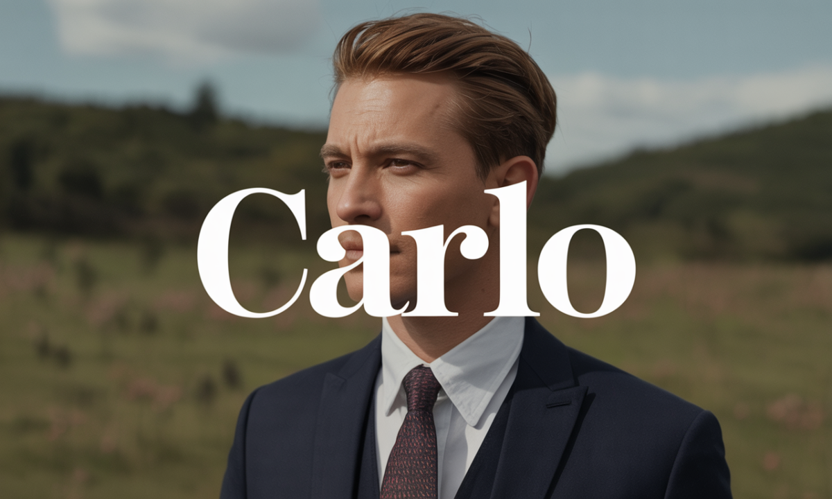 découvrez carlo, un prénom riche en histoire et en charme, parfait pour votre bébé ou personnage préféré.