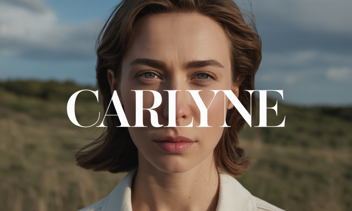 Illustration symbolique liée à l’origine du prénom Carlyne