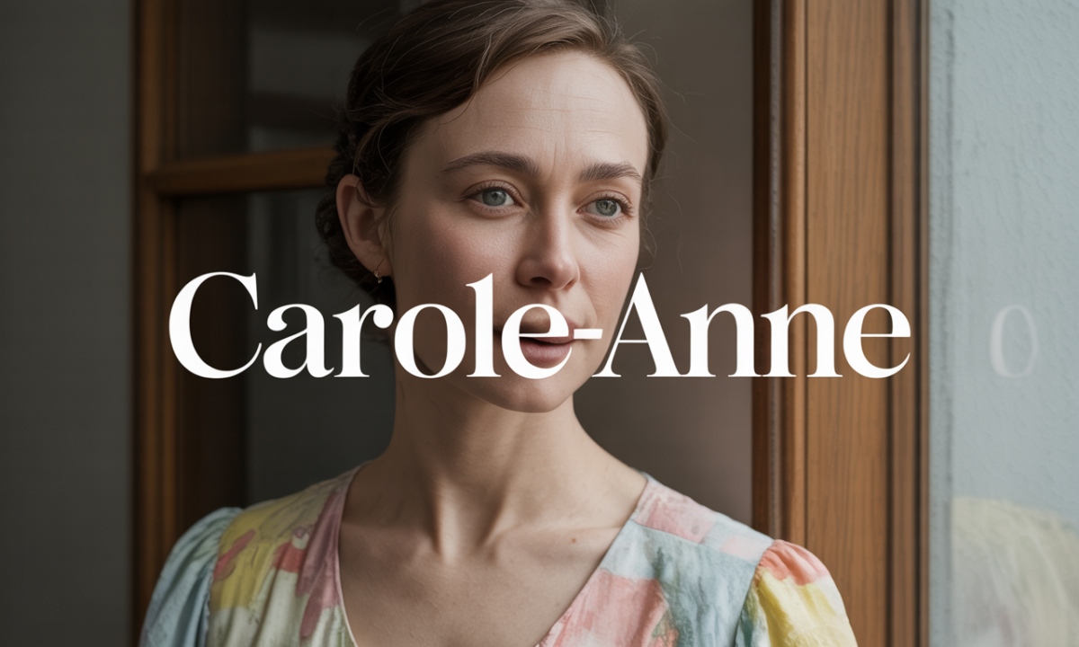 découvrez carole-anne, une personnalité unique pleine de charme et de talent. explorez son univers et laissez-vous inspirer par son parcours exceptionnel.