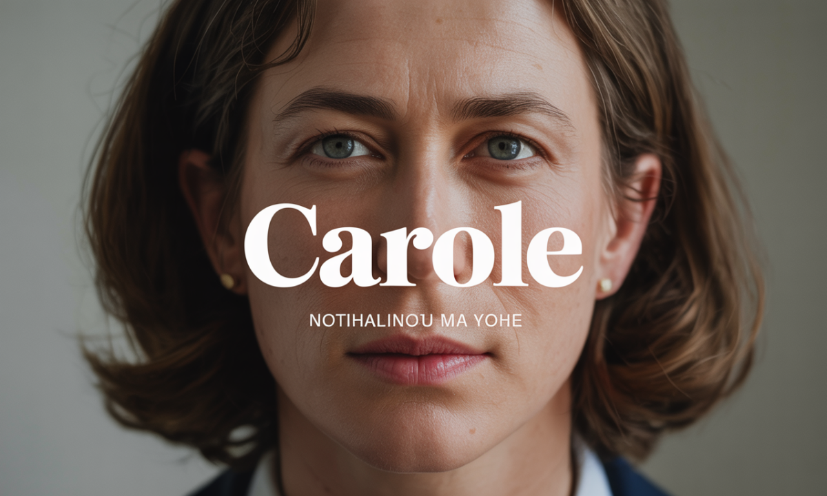 Illustration symbolique liée à l’origine du prénom Carole