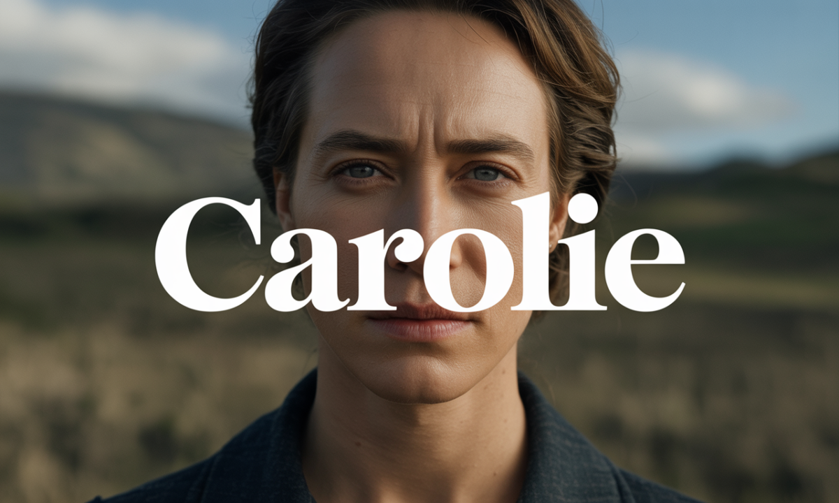 découvrez carolie, un prénom élégant et intemporel, idéal pour une personnalité raffinée et charmante.