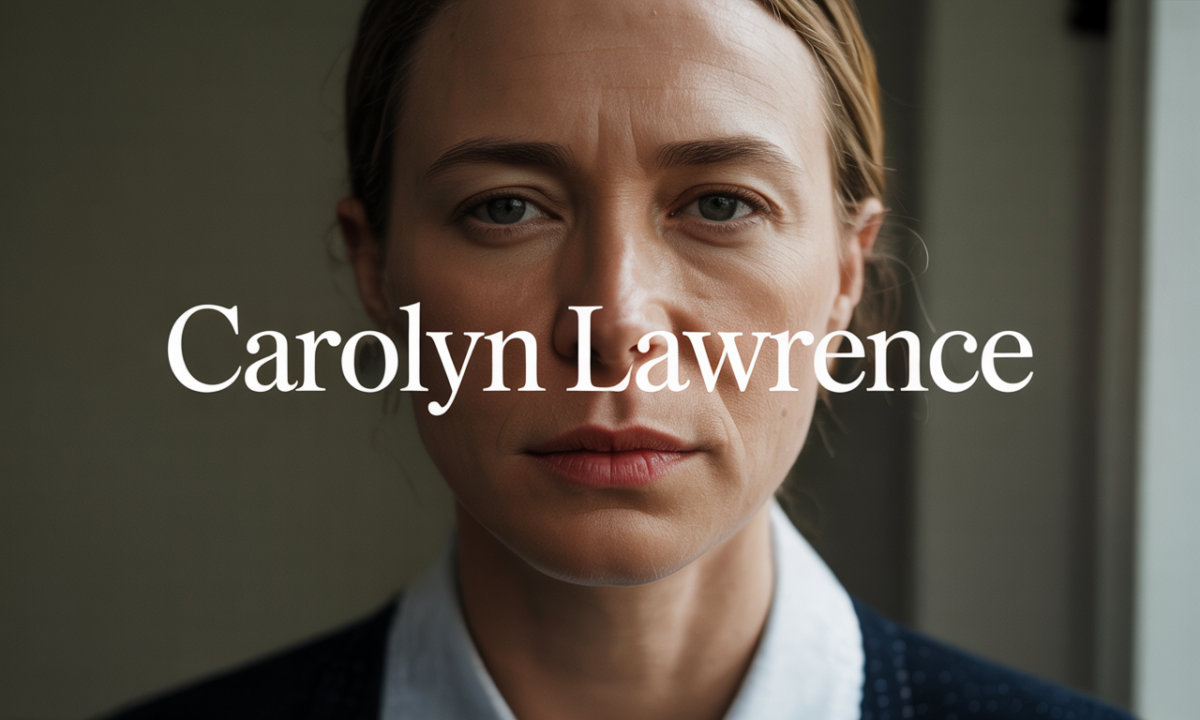 Illustration de Carolyn Lawrence, personnalité publique