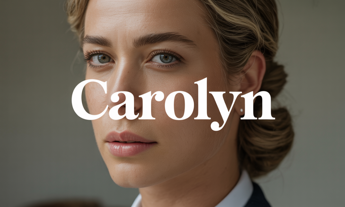 découvrez carolyn, une femme inspirante au parcours unique et à la personnalité captivante.