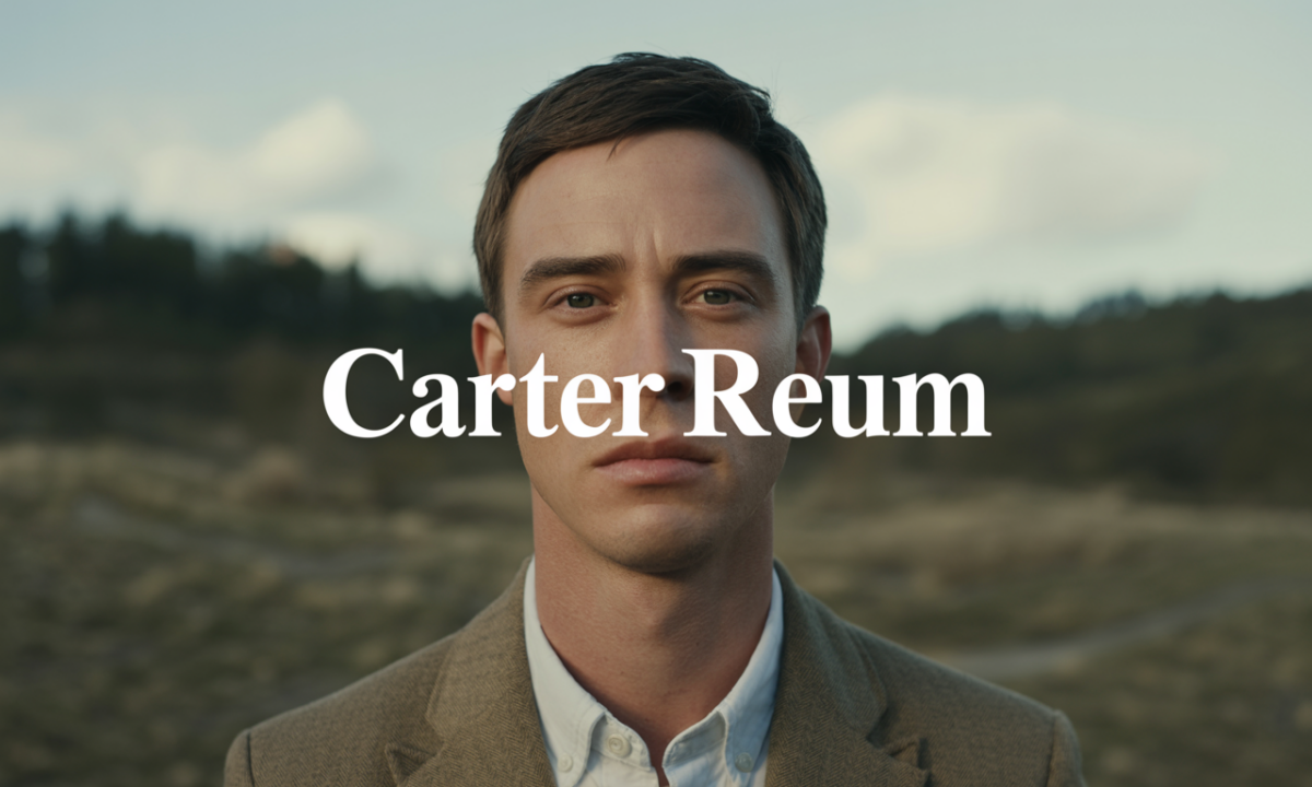 Illustration de Carter Reum, personnalité publique