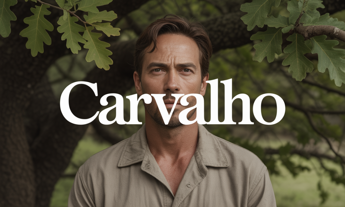 Illustration de Carvalho, Noms de famille