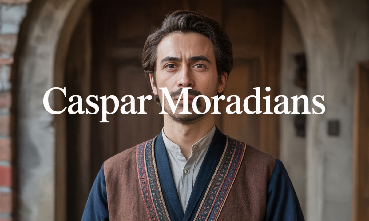 Ilustración relacionada con el origen y la historia del apellido Caspar Moradians