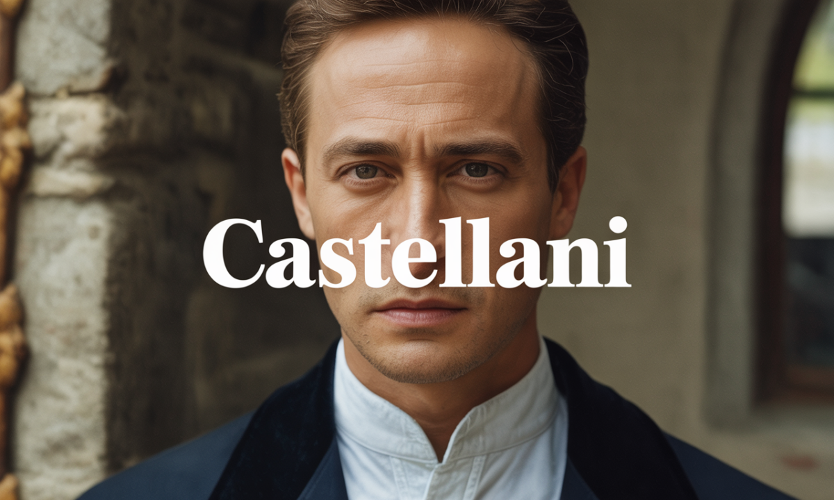 Illustration de Castellani, Noms de famille