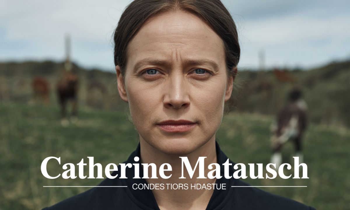 Illustration de Catherine Matausch, personnalité publique