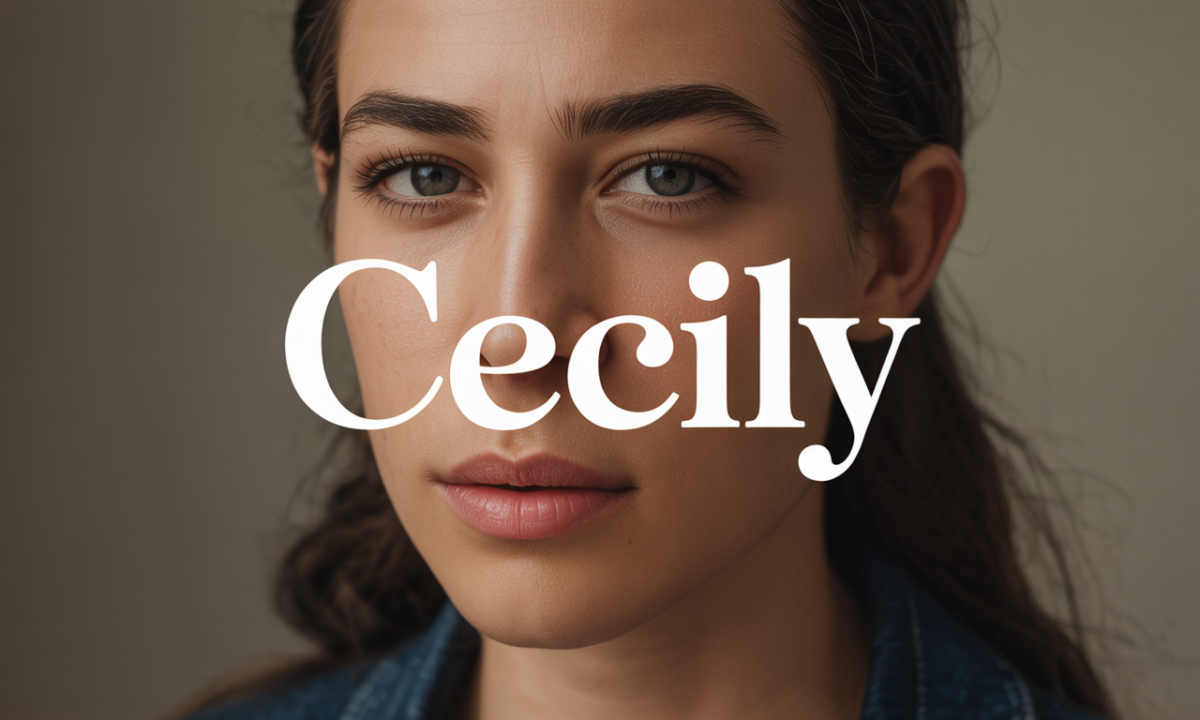 Illustration symbolique liée à l’origine du prénom Cecily