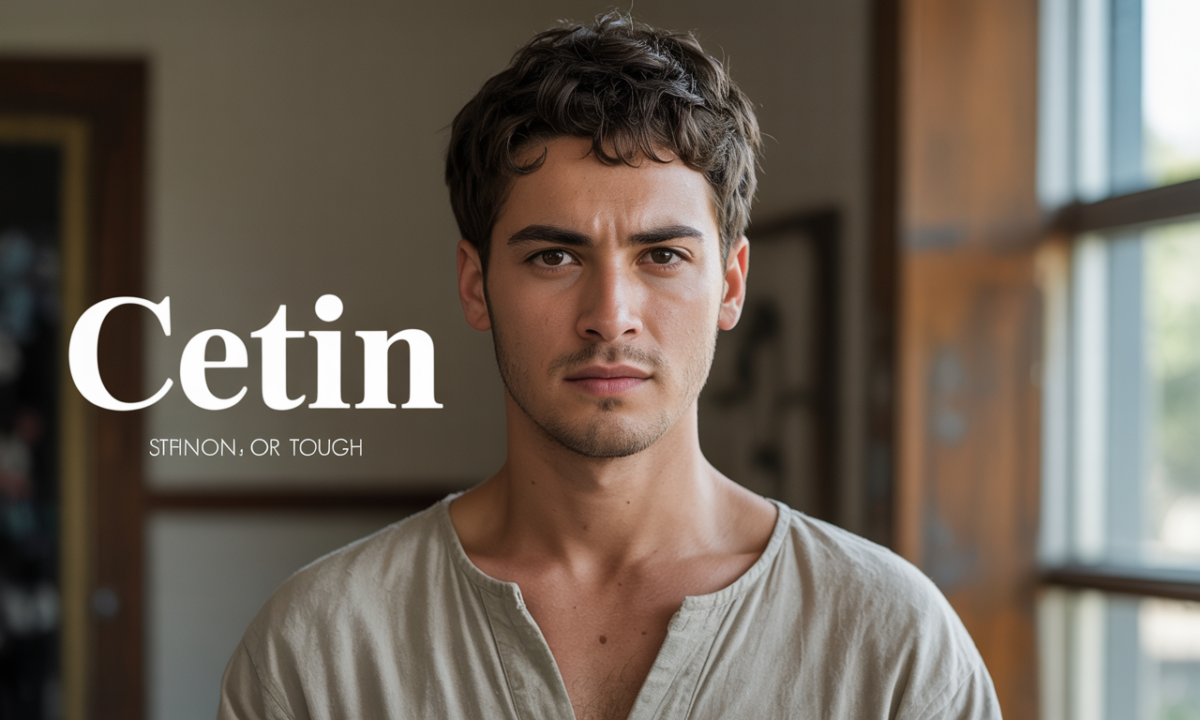 Illustration symbolique liée à l’origine du prénom Cetin