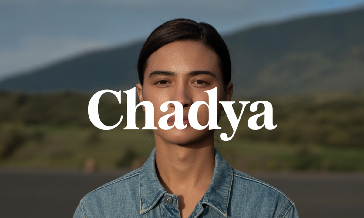 Illustration symbolique liée à l’origine du prénom Chadya