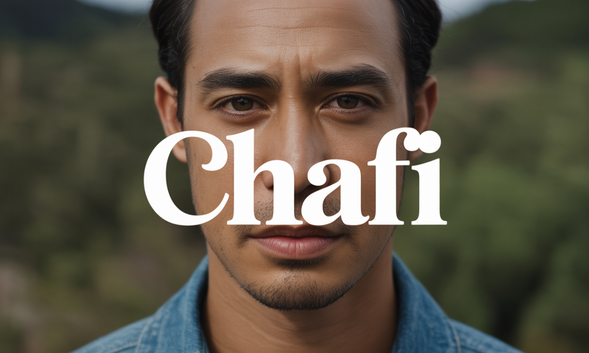 Illustration de Chafi, Prénoms