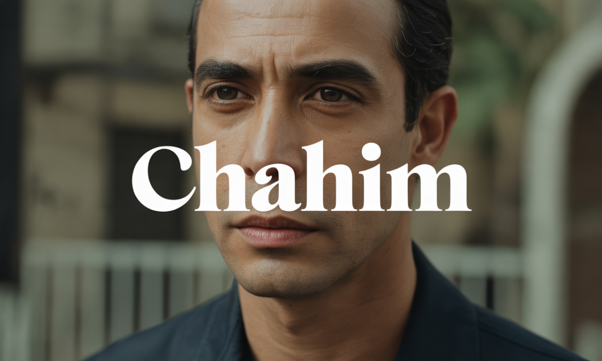 Illustration de Chahim, Prénoms