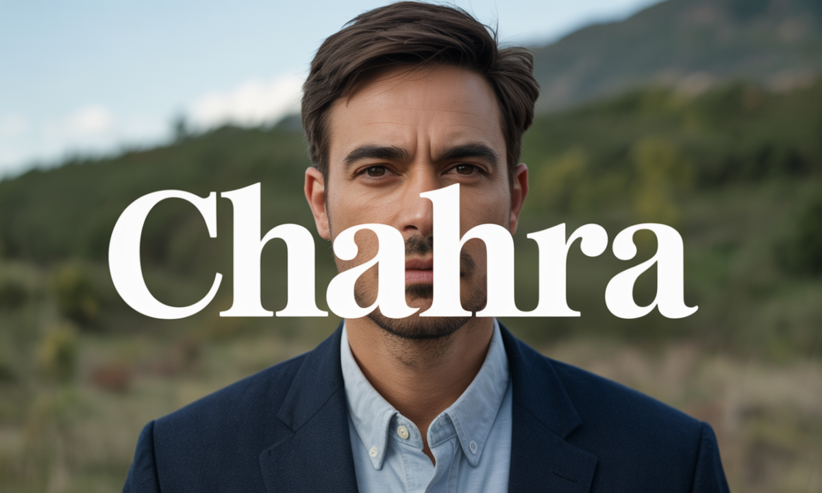 Illustration symbolique liée à l’origine du prénom Chahra