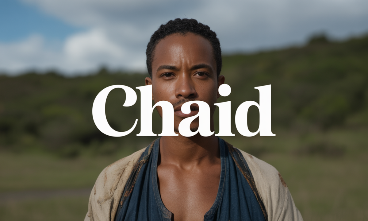 Illustration symbolique liée à l’origine du prénom Chaid