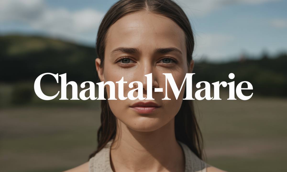 Illustration de Chantal-marie, Prénoms