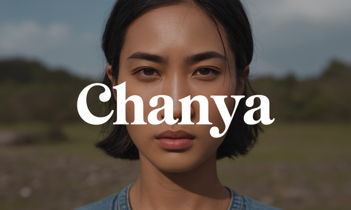 Illustration symbolique liée à l’origine du prénom Chanya
