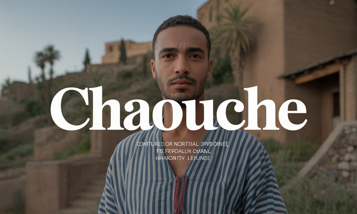 Illustration liée à l’origine et à l’histoire du nom de famille Chaouche