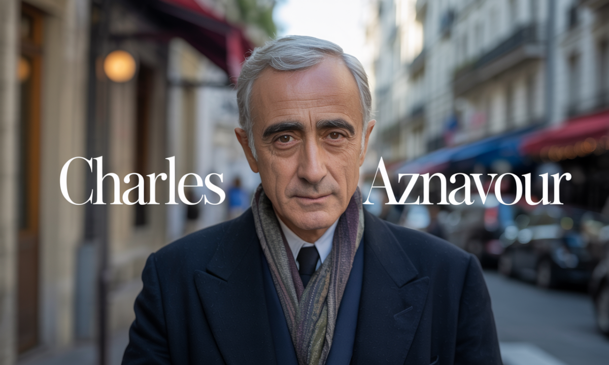 Illustration de Charles Aznavour, personnalité publique