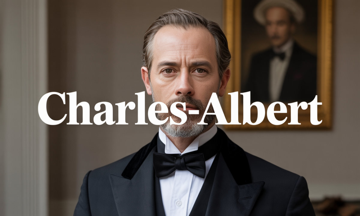 Illustration de Charles-albert, Prénoms