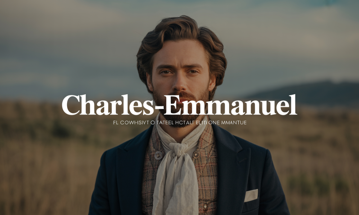 Illustration de Charles-emmanuel, Prénoms