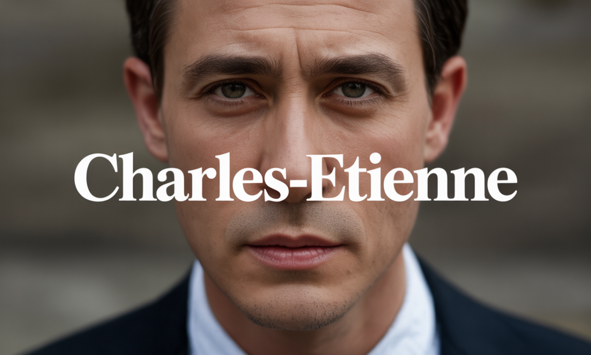 Illustration de Charles-etienne, Prénoms