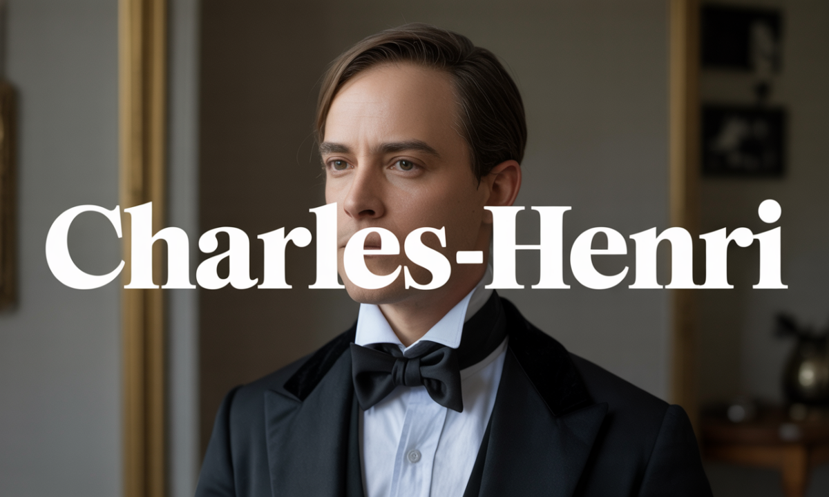 Illustration de Charles-henri, Prénoms