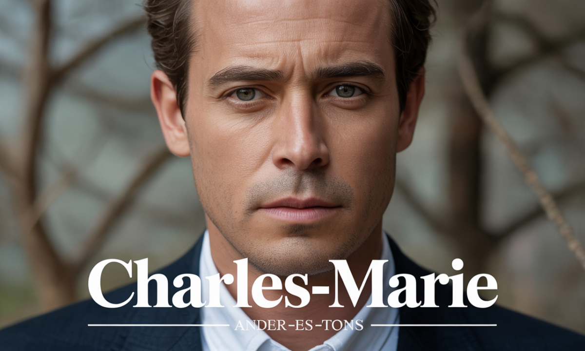 Illustration symbolique liée à l’origine du prénom Charles-marie
