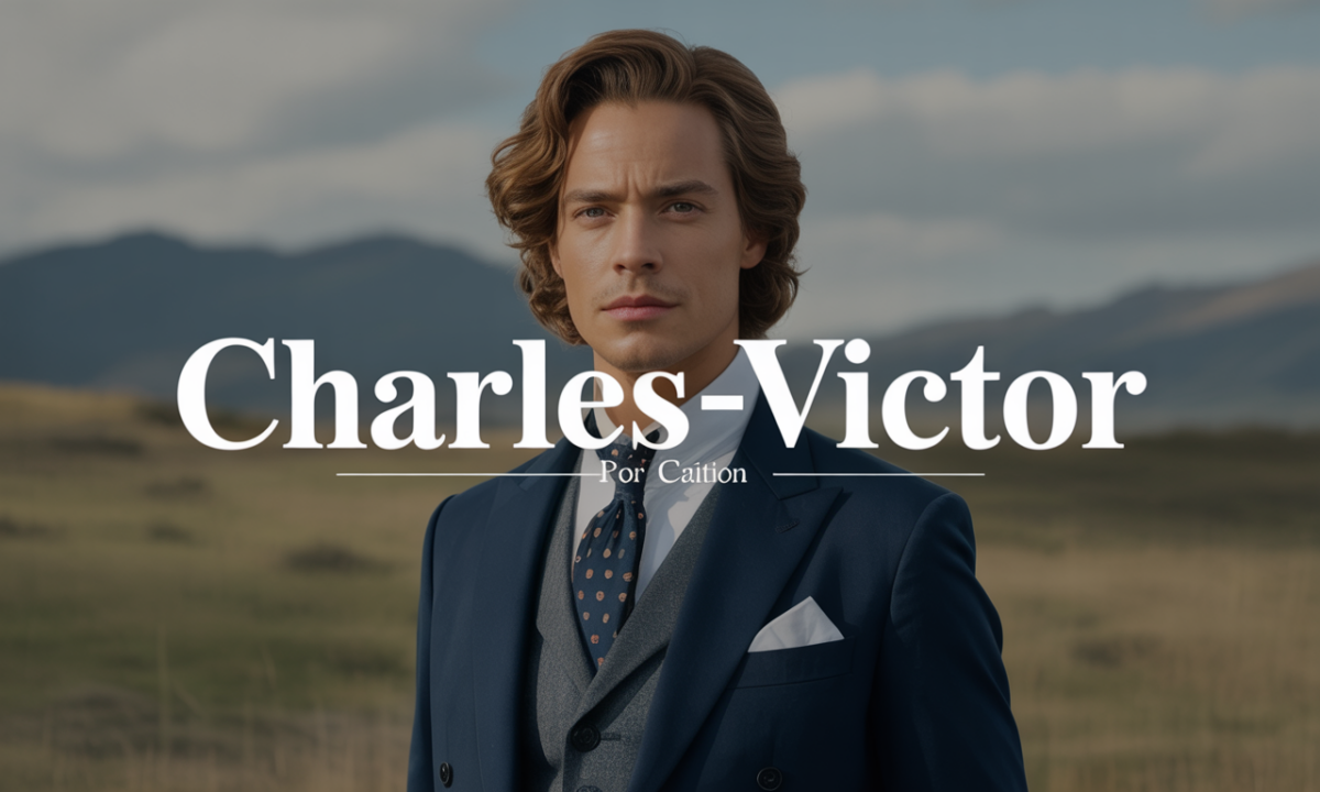 Illustration symbolique liée à l’origine du prénom Charles-victor