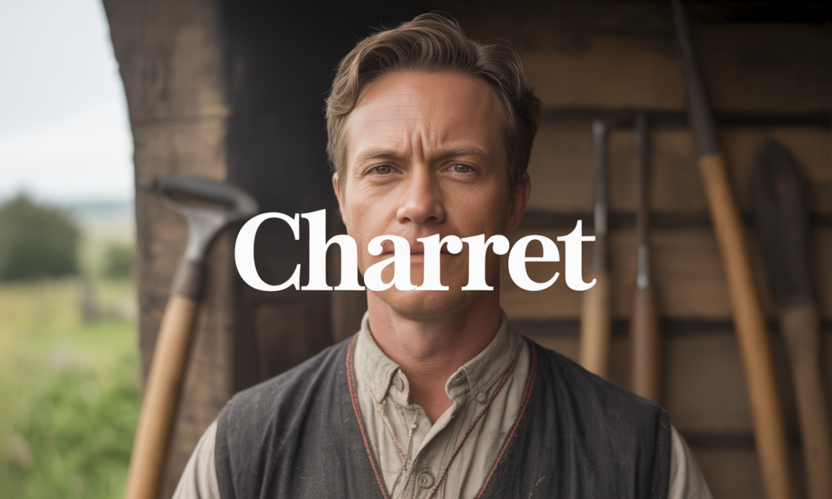 Illustration de Charret, Noms de famille