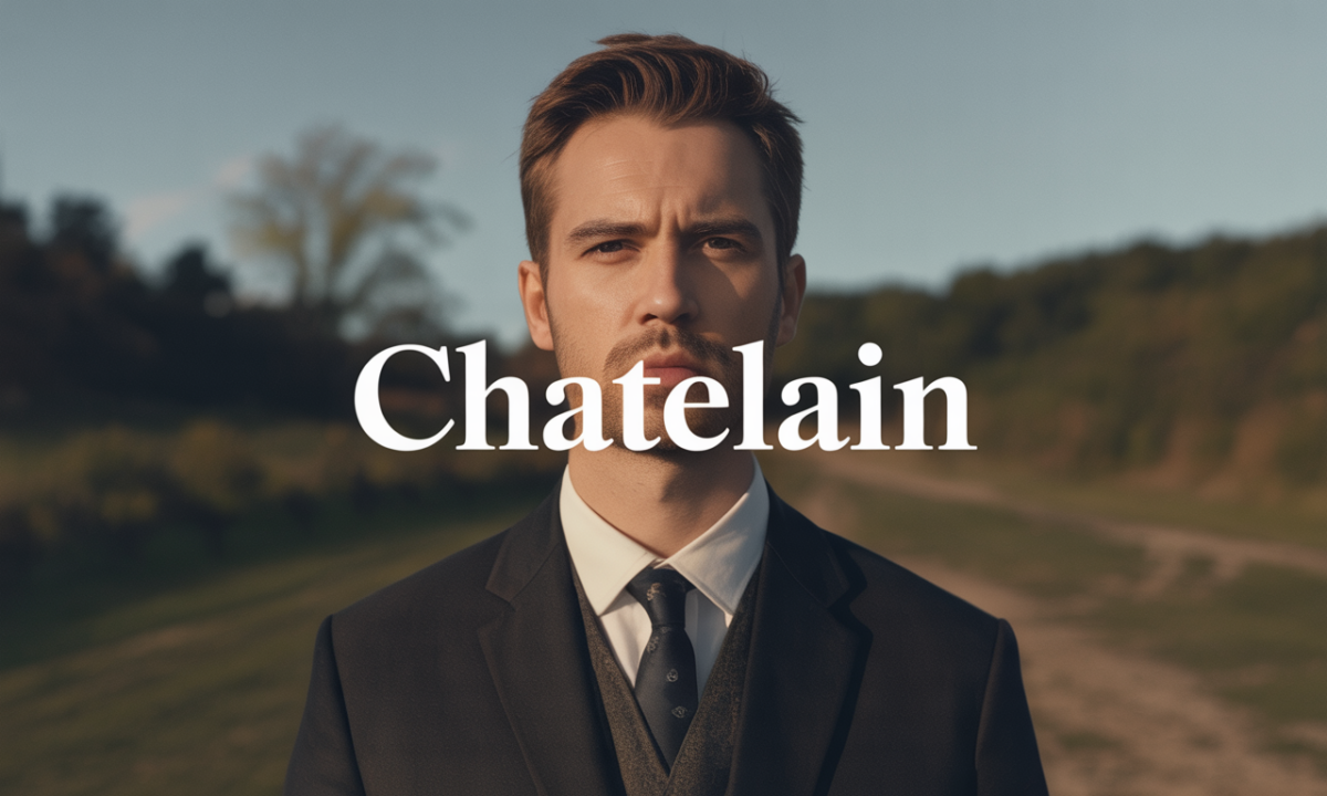 Illustration liée à l’origine et à l’histoire du nom de famille Chatelain