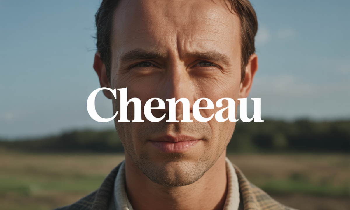 Illustration de Cheneau, Noms de famille