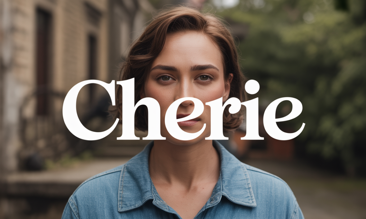 Illustration de Cherie, Prénoms