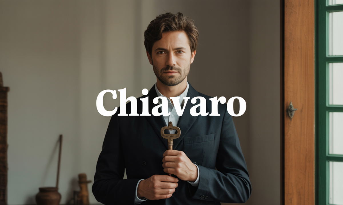 Illustration de Chiavaro, Noms de famille