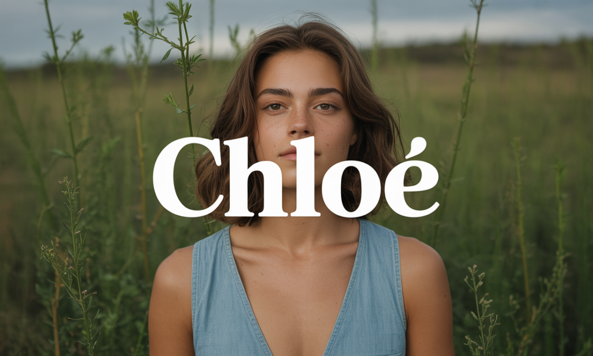 Illustration symbolique liée à l’origine du prénom Chloe