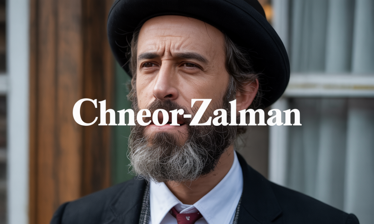 Illustration symbolique liée à l’origine du prénom Chneor-zalman