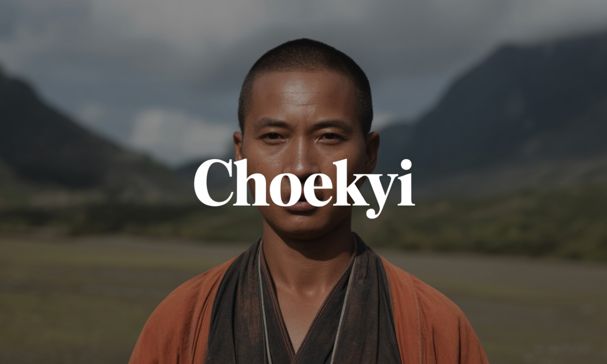 Illustration de Choekyi, Prénoms