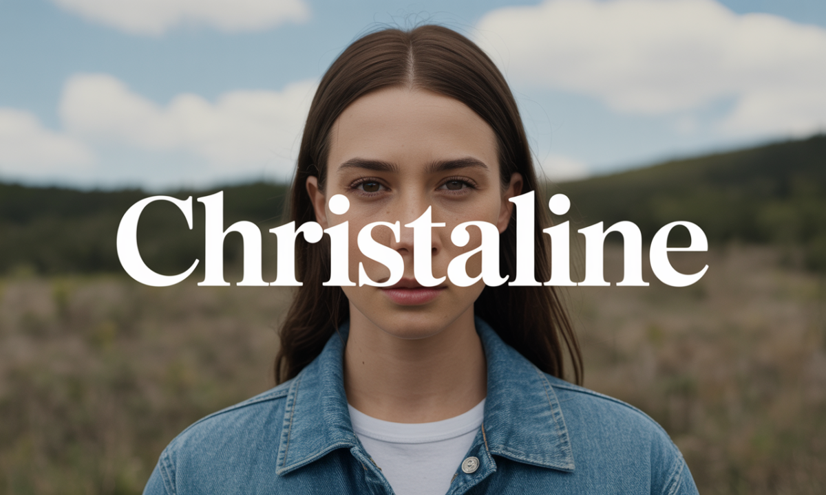 Illustration de Christaline, Prénoms