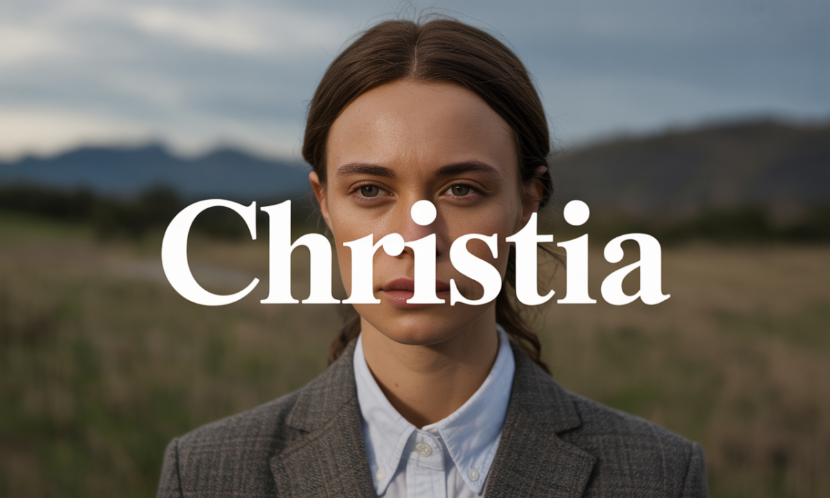 Illustration de Christia, Prénoms