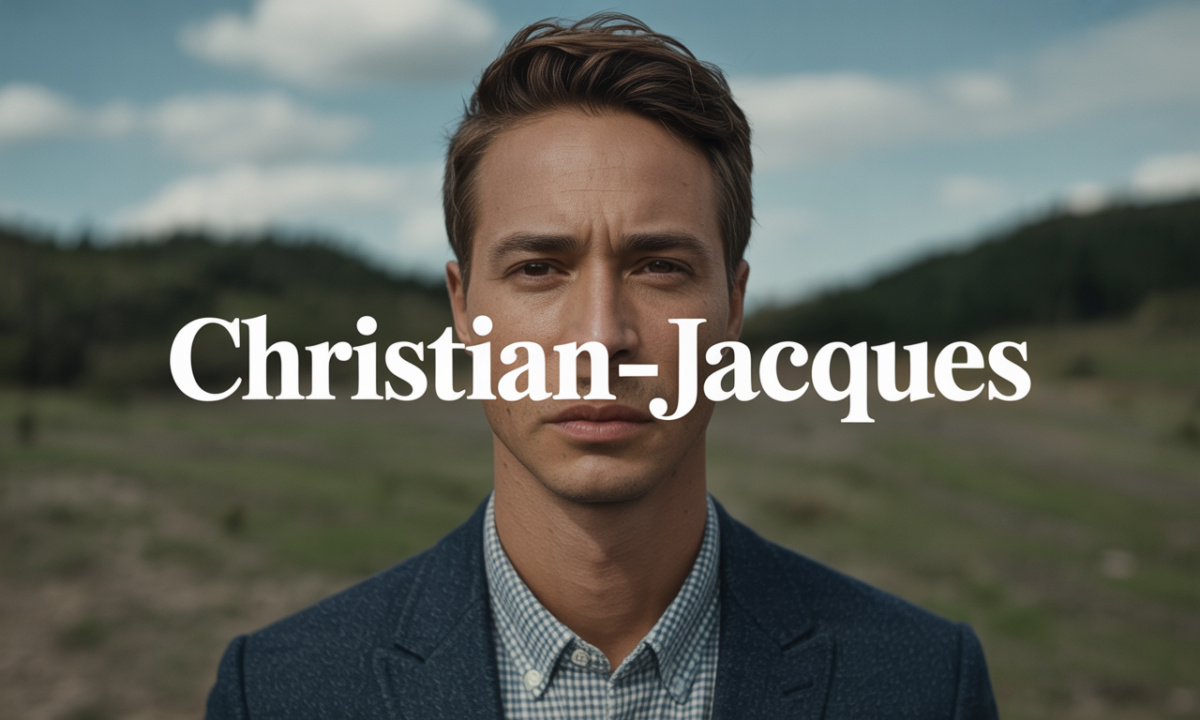 Illustration de Christian-jacques, Prénoms